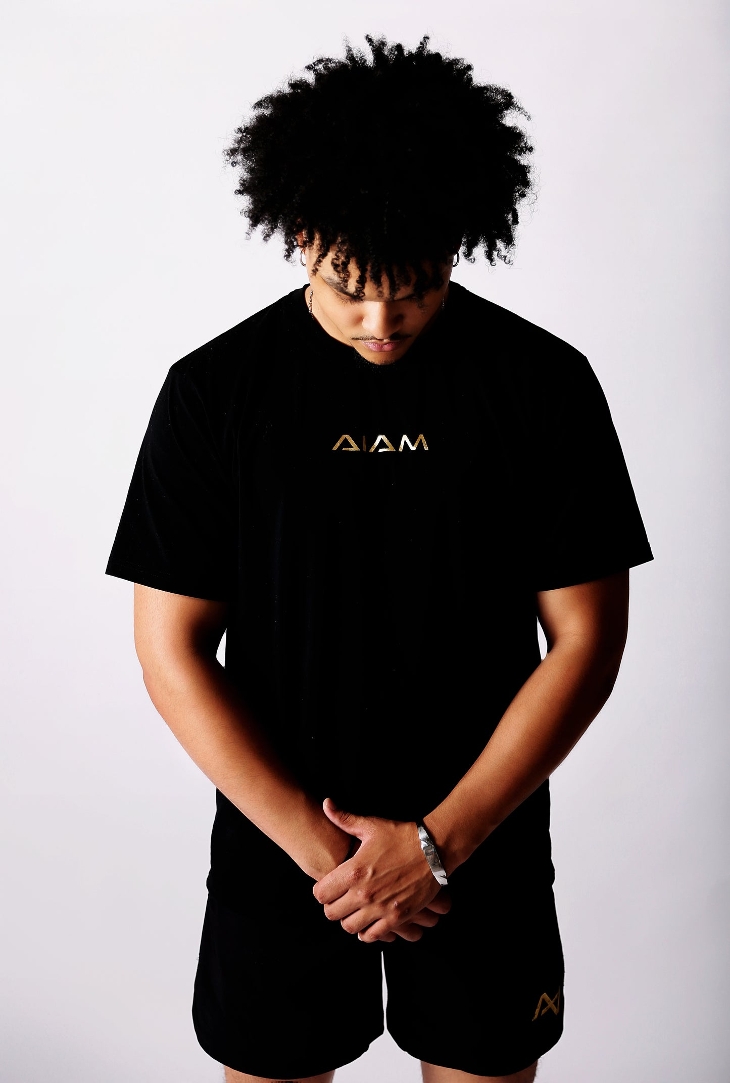 Black AIAM Short Sleeve T-Shirt