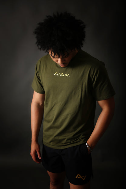 Black AIAM Short Sleeve T-Shirt