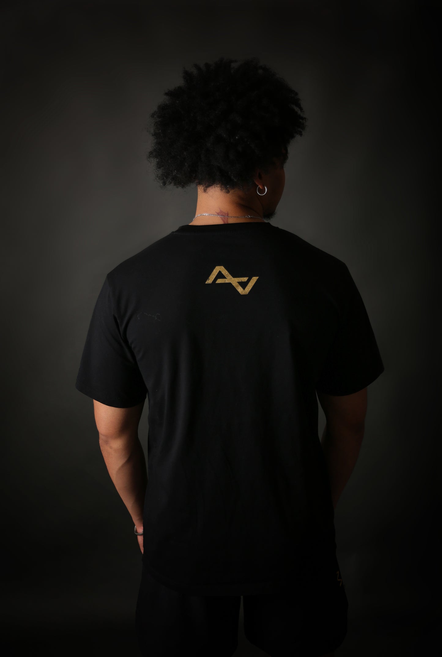 Black AIAM Short Sleeve T-Shirt